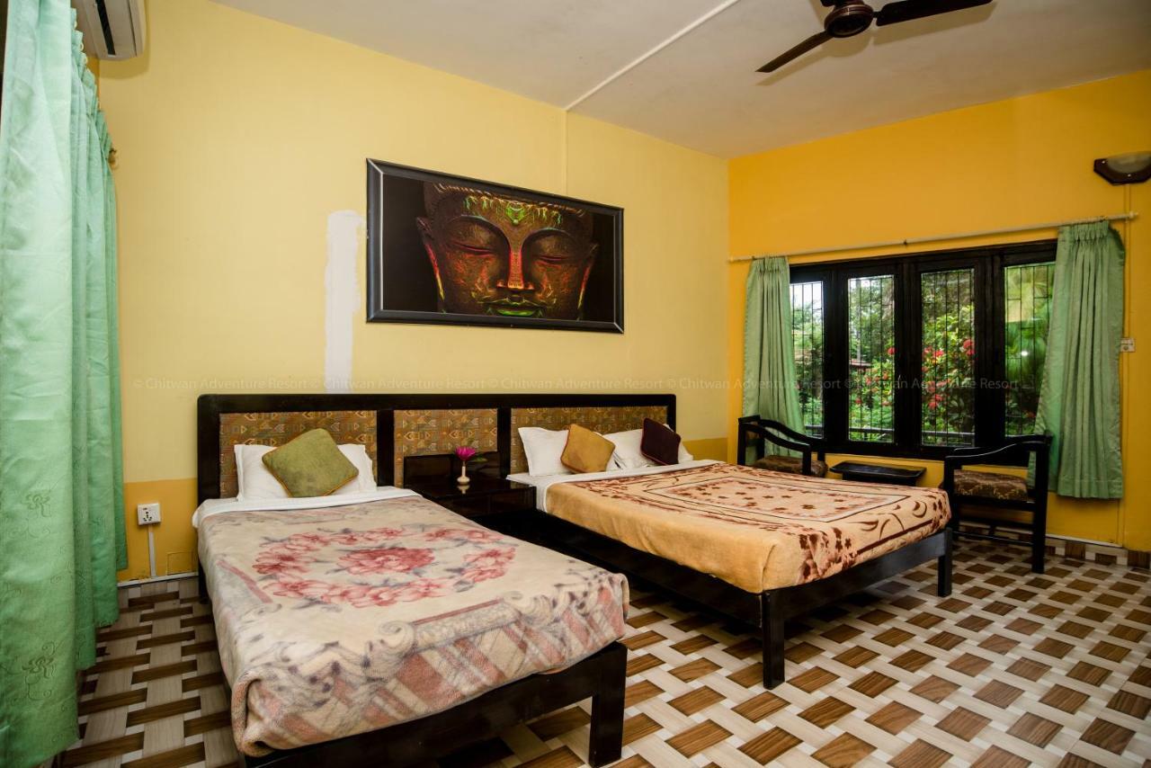 Chitwan Adventure Resort Sauraha Exterior photo