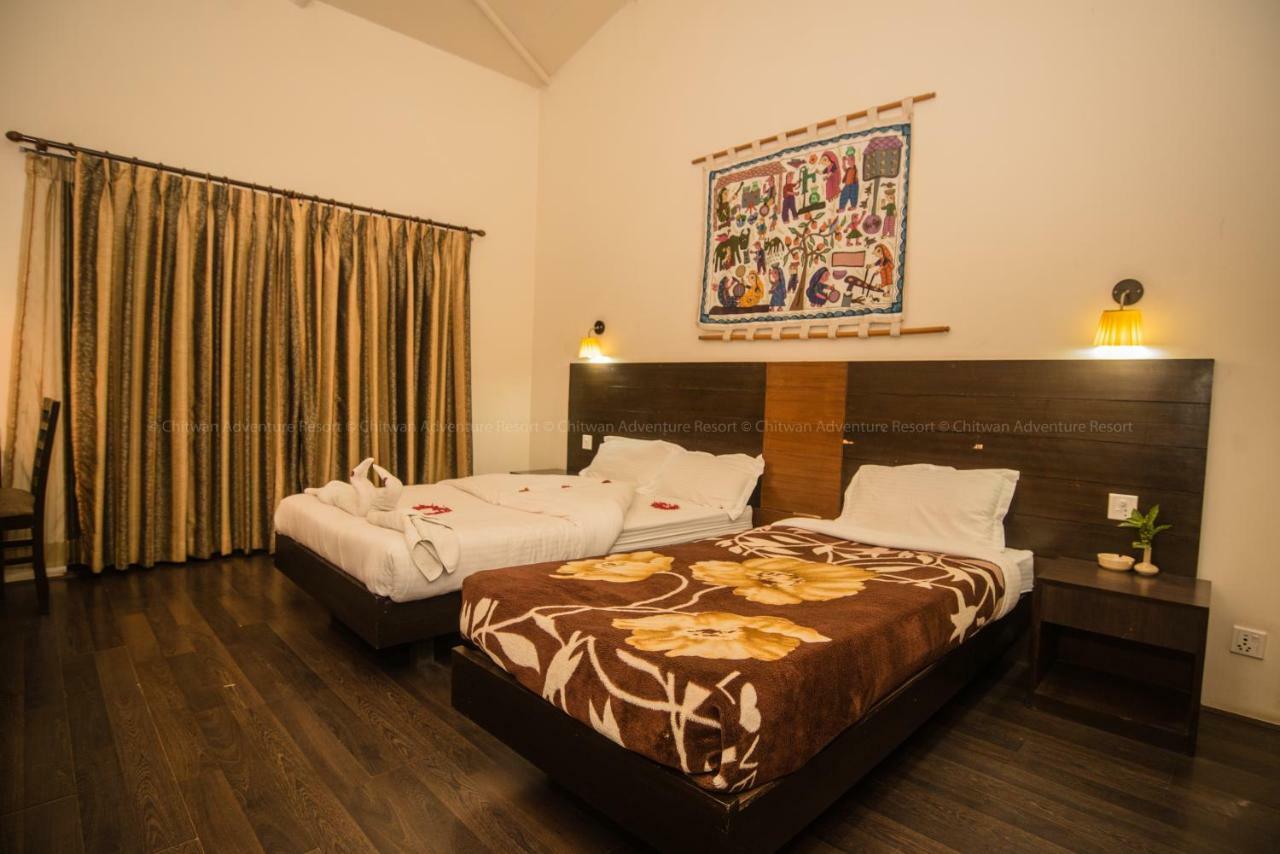 Chitwan Adventure Resort Sauraha Exterior photo